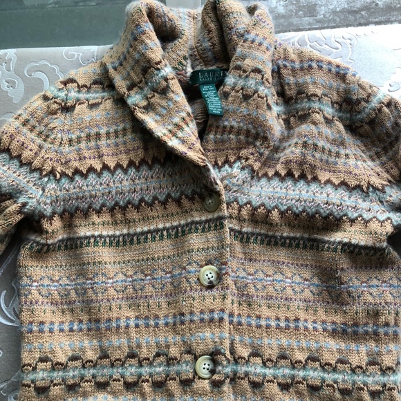 ralph lauren women's fair isle sweater